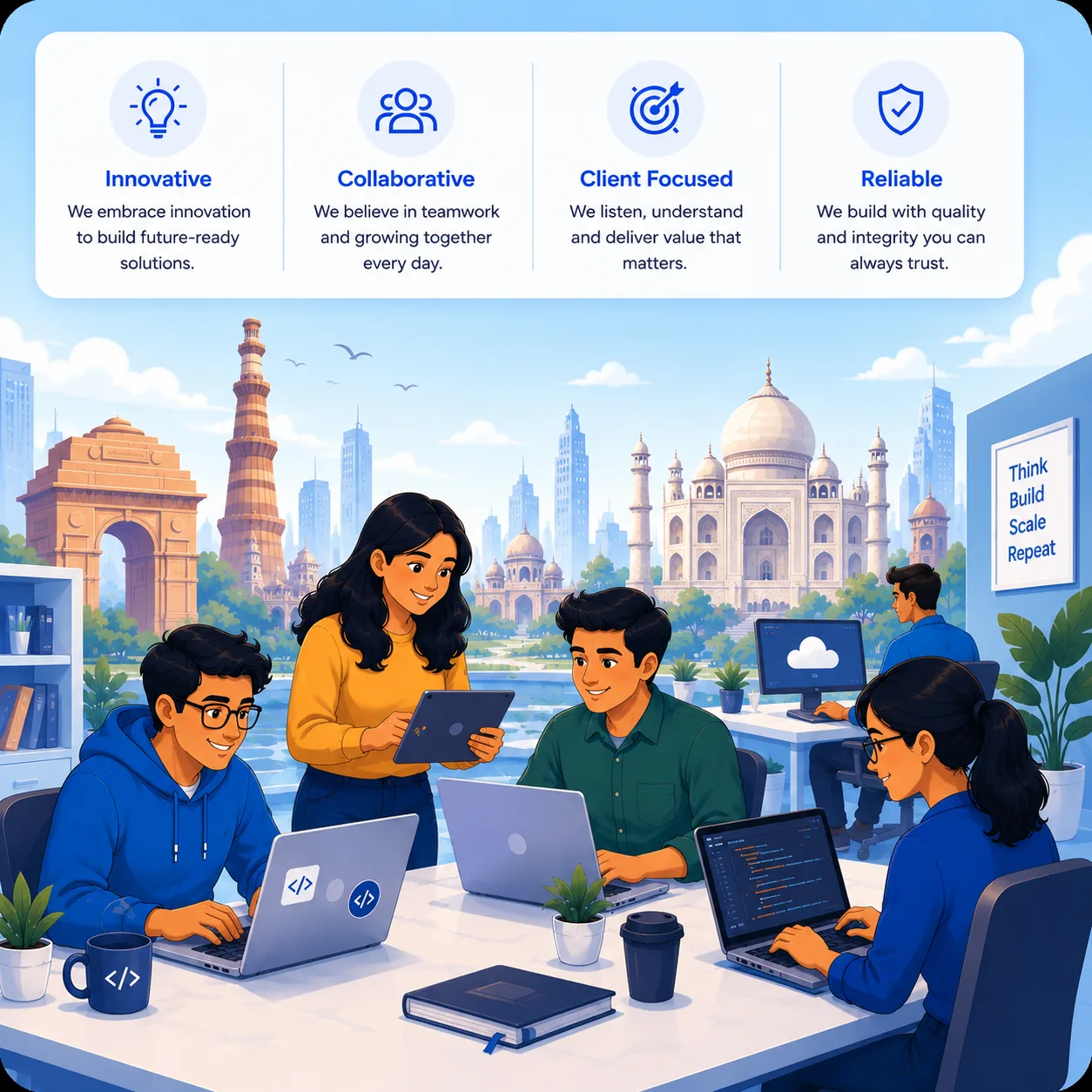 Indian IT team building cloud solutions